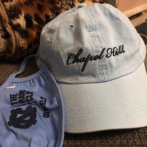 2 Chapel Hill ball caps, 2 Free mask included!